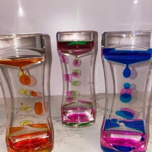 Sensory toy lava lamps/Colorful Liquid Motion Timers